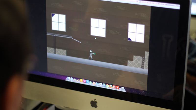 Artwork for a video game.