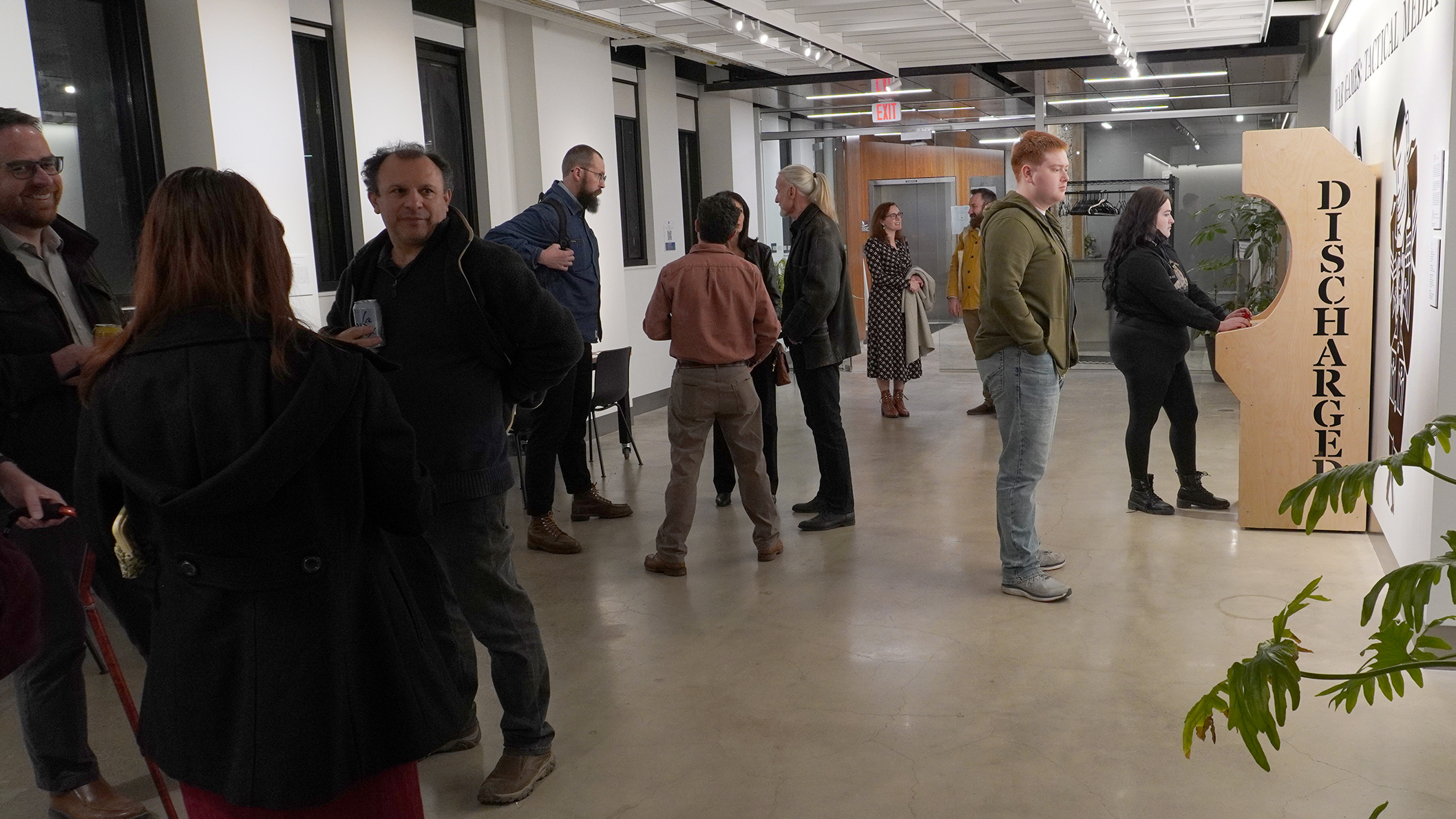 War Games: Tactical Media exhibition opening event