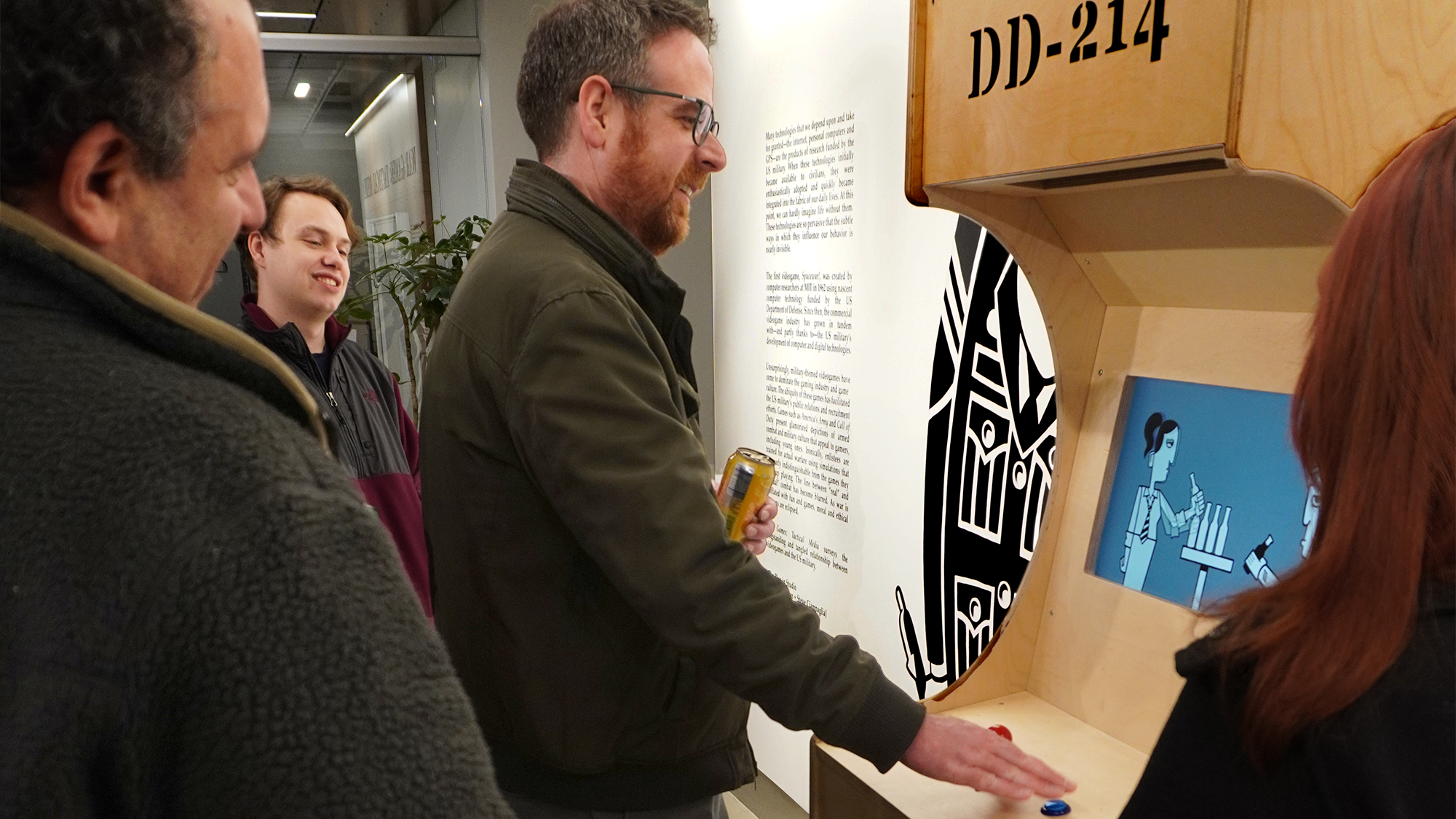 War Games Teen community project Pop Up Arcade + Conversation.